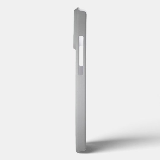 Titanpoliertes Silbergrau Radial und Metallic Case-Mate iPhone Hülle (Rückseite / Links)