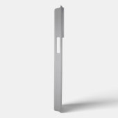 Titanpoliertes Silbergrau Radial und Metallic Case-Mate iPhone Hülle (Rückseite / Rechts)