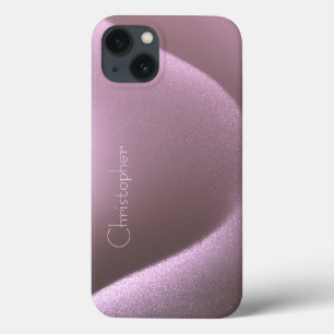 Titanrosa Edelstahl Drucktelefon 15 Case-Mate iPhone Hülle