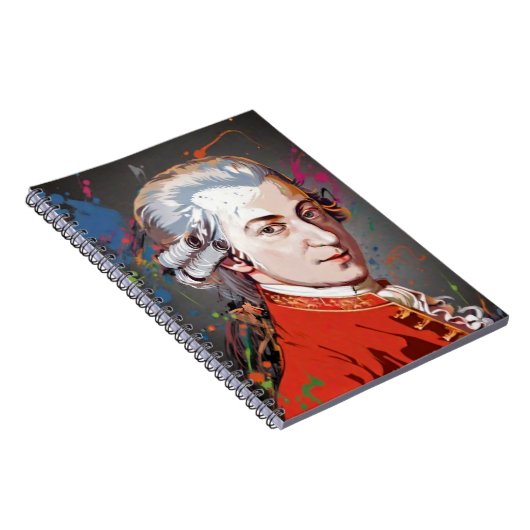 Titans of Music: Mozart Notizblock (Rechte Seite)