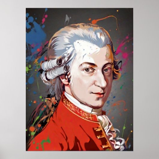 Titans of Music: Mozart Poster (Vorne)