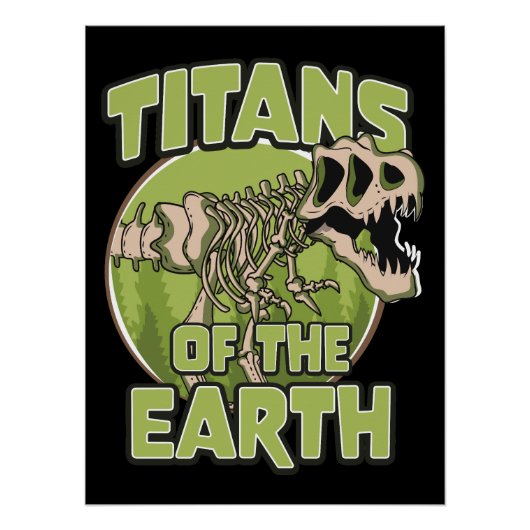 Titans of the Earth Logo Poster (Vorderseite)