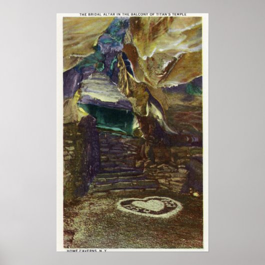 Titans Tempelbalkonblick auf die Bridal Poster (Vorne)