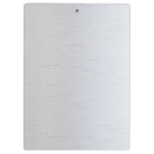 Titanschiefer-Monogramm Beruflich Klemmbrett (Rückseite)