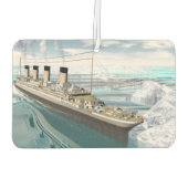 Titanschiff - 3D-Darstellung Autolufterfrischer (Rückseite)