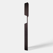 Titanschwarz und Bronze-Edelstahl-Druck iPhone Hülle (Rechte Seite)