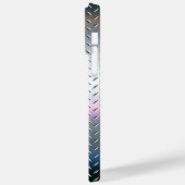 Titansilber, rostfreier Stahl Case-Mate iPhone Hülle (Rückseite / Links)