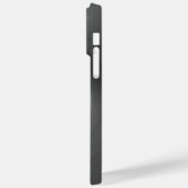 Titansilber, rostfreier Stahl Case-Mate iPhone Hülle (Rückseite / Links)