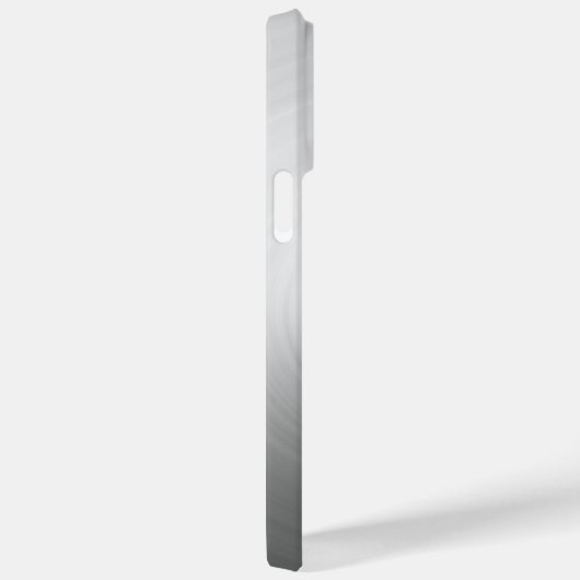 Titansilber, rostfreier Stahl Case-Mate iPhone Hülle (Rückseite / Rechts)