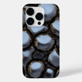 Titansilber, rostfreier Stahl Case-Mate iPhone Hülle (Rückseite)