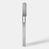 Titansilber, rostfreier Stahl Case-Mate iPhone Hülle (Rückseite / Rechts)