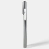 Titansilber, rostfreier Stahl Case-Mate iPhone Hülle (Rückseite / Links)
