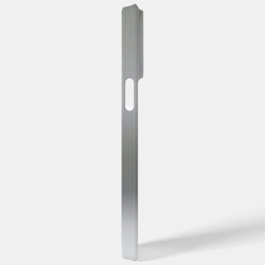 Titansilber, rostfreier Stahl Case-Mate iPhone Hülle (Rückseite / Rechts)