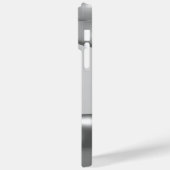 Titansilber, rostfreier Stahl Case-Mate iPhone Hülle (Rückseite / Links)