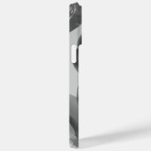 Titansilber, rostfreier Stahl Case-Mate iPhone Hülle (Rückseite / Rechts)