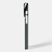 Titansilber, rostfreier Stahl Case-Mate iPhone Hülle (Rückseite / Links)