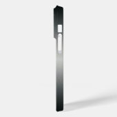 Titansilber, rostfreier Stahl Case-Mate iPhone Hülle (Rückseite / Links)