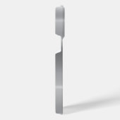 Titansilber, rostfreier Stahl iPhone Hülle (Rechte Seite)