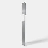 Titansilber, rostfreier Stahl iPhone Hülle (Rechte Seite)