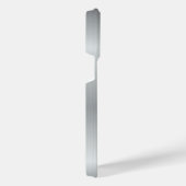 Titansilber, rostfreier Stahl iPhone Hülle (Rechte Seite)