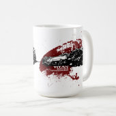 Titanspritzen-Tasse Kaffeetasse (VorderseiteRechts)