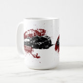 Titanspritzen-Tasse Kaffeetasse (Vorderseite Links)