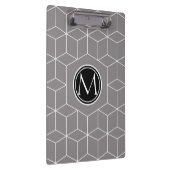 Titanwürfel und Monogramm Klemmbrett (Rechts)