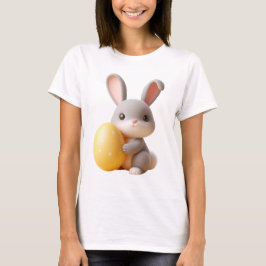 Titel: 3D Ostersonne mit einem lebendigen Ei T-Shirt