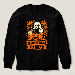 Titel: A Ghoul Lieben to Read Bookworm Halloween G Tri-Blend Shirt