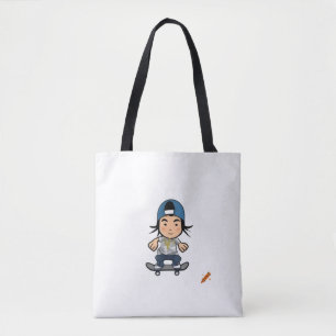 Titel: B-Boy Street Style Tote Bag - Asian Bre Tasche