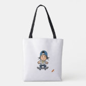 Titel: B-Boy Street Style Tote Bag - Asian Bre Tasche (Rückseite)