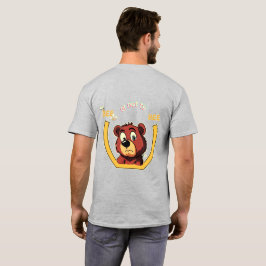 Titel Bee oder nicht Bee Bär - Shakespeare Humor T-Shirt