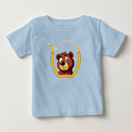 Titel Bee or Not to Bee Bear - Shakespeare Humor Baby T-shirt