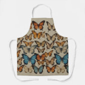 Titel: "Butterfly Dreams: Eleganter Afron-Designer Schürze (Vorderseite)