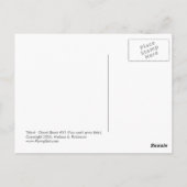 Titel:  Cheat Sheet Nr. 21 (Sie können keinen Fisc Postkarte (Rückseite)
