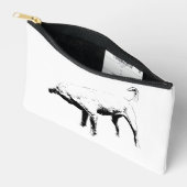 Titel: Chic Terrier Kontur Pouch Zubehörtasche (Offen)