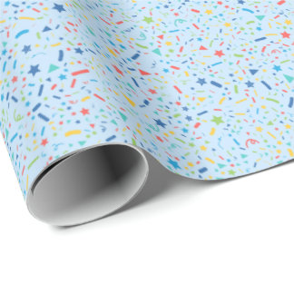 Titel: Confetti Celebration Wrapping Paper Geschenkpapier