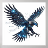 Titel: Cybernetic Eagle Poster (Vorne)
