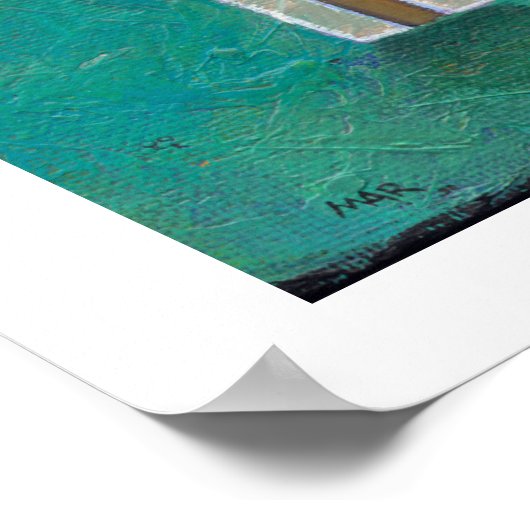 Titel: Das Land der Fülle Poster (Ecke)