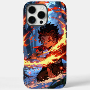 Titel:  Demon Slayer-Handyhülle: Tanjiro Hinokami  iPhone 16 Pro Max Hülle