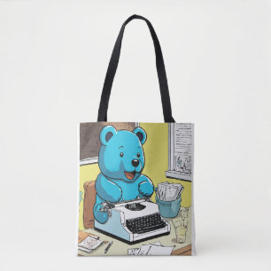 Titel: Der Brief des Riesenblauen Gummibären kommt Tasche