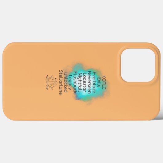 Titel der Buchreihe "verlorene Städte" Case-Mate iPhone Hülle (Rückseite (Horizontal))