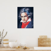 Titel der Musik: Beethoven Poster (Küche)