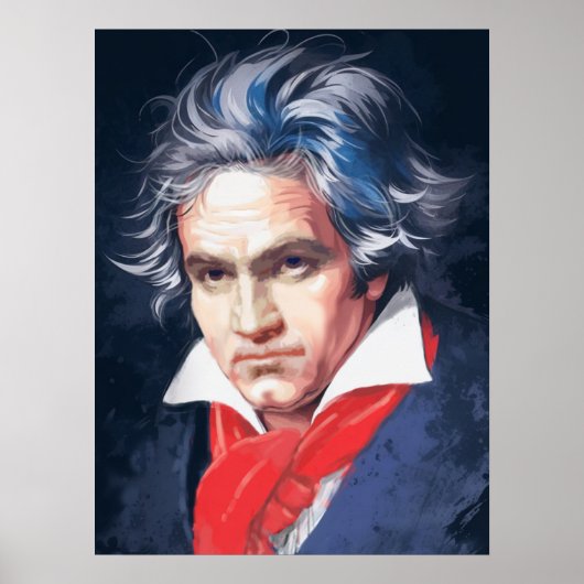 Titel der Musik: Beethoven Poster (Vorne)
