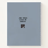 Titel der Sammlung von Notebooks | Notizblock (Rückseite)