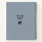 Titel der Sammlung von Notebooks | Notizblock (Rückseite)