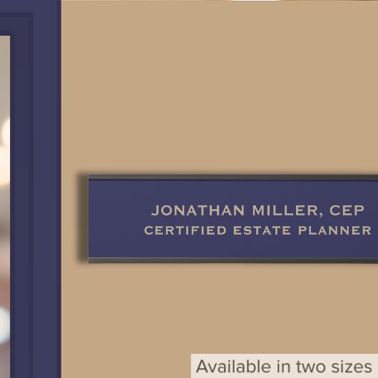 Titel des klassischen Individuellen Namens Türschild