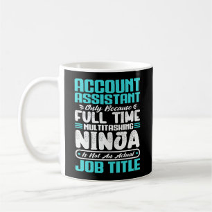 Titel des Kontoassistenten Berufliche Kompetenzen Kaffeetasse