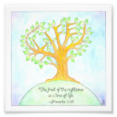 Titel des Lebens Fotodruck (Vorne)