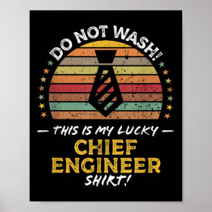 Titel des leitenden Ingenieurs, Zitat zum Thema "F Poster